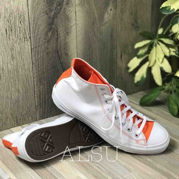 ConverseID Ctas High Top Junius1908 White Orange M - Picture 6 of 8